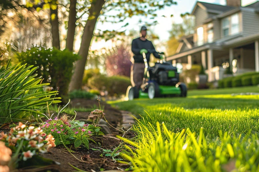 electric walk behind lawn mowers